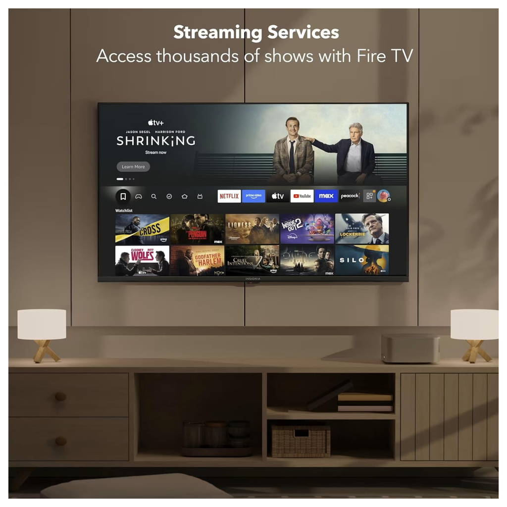 Insignia 50" F50 Series 4K UHD Smart Fire TV HDR Alexa NS-50F501NA26