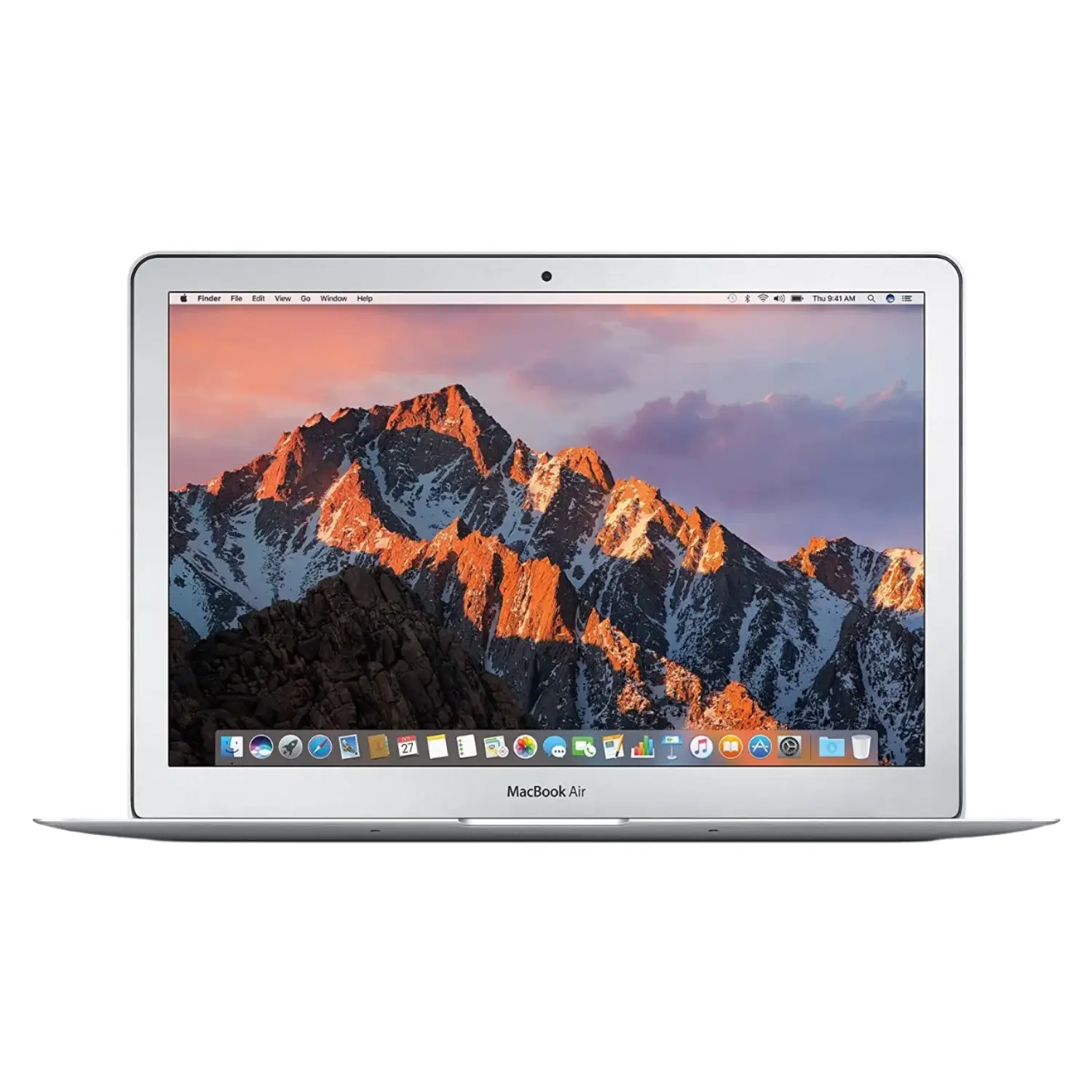 Apple MacBook Air 13.3" - Intel Core i5, 8GB RAM, 128GB SSD, macOS - Silver (Refurbished Grado C)