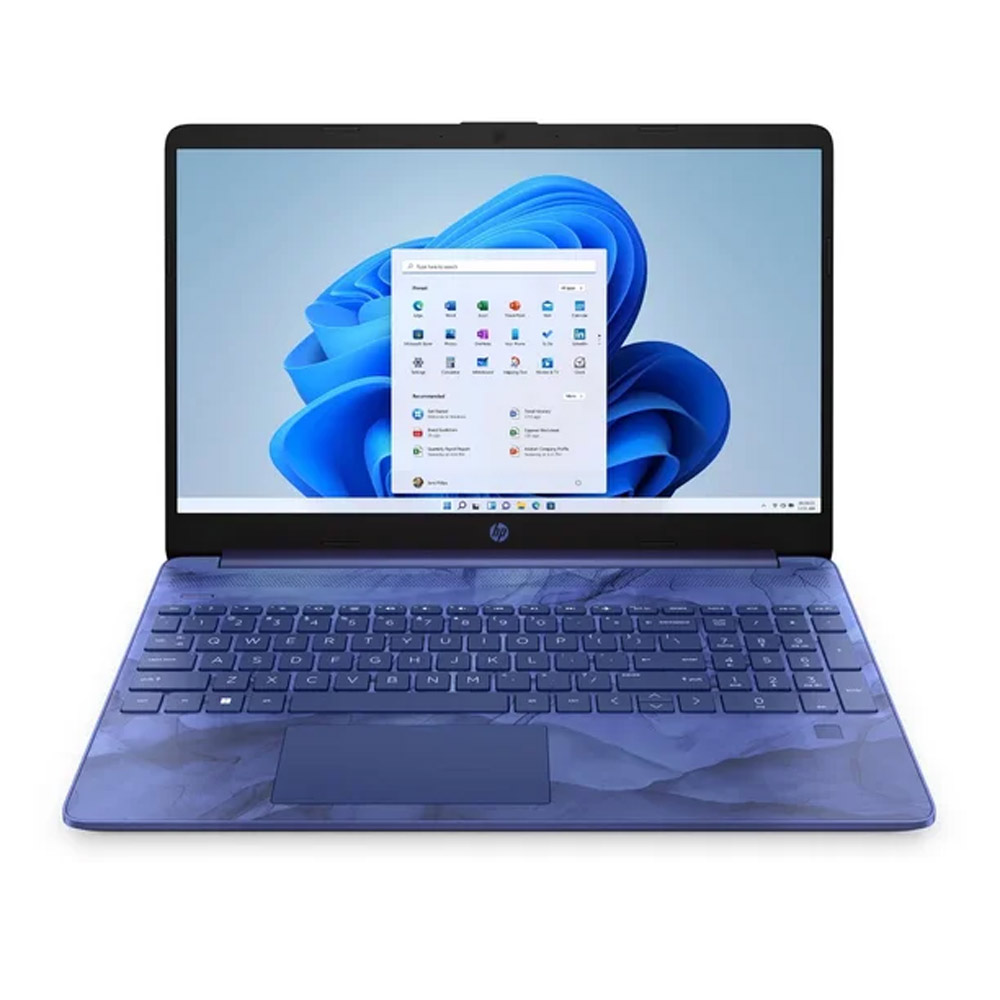 Laptop HP 15-dy0703ds, 15.6" HD, Intel Celeron N4120 , 4GB RAM, 128GB SSD - Azul Reacondicionado