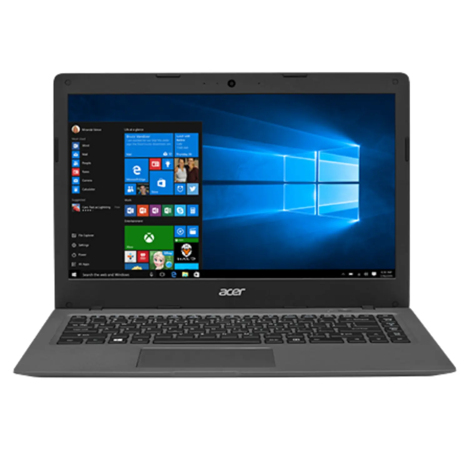 Acer Aspire One Cloudbook 14" HD - Intel Celeron N3050, 2GB RAM, 32GB Flash, Win 10 Home - Mineral Gray