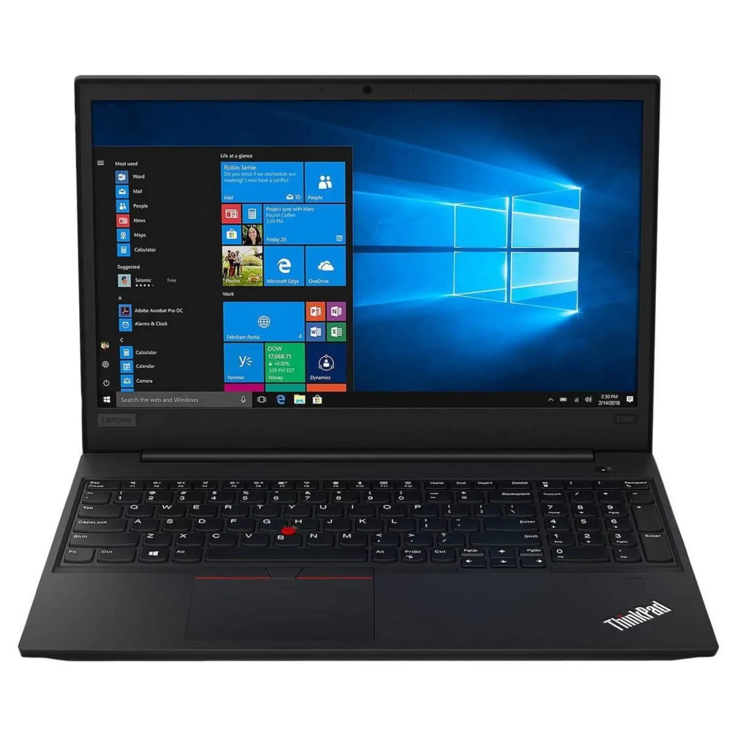 Lenovo ThinkPad Edge E590 - Notebook 15.6" con Procesador Intel Core i5 de 8.ª Generación, 4GB RAM y 500GB HDD