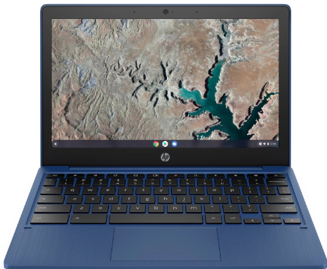  HP Chromebook 11A-NA0120NR 11.6" TS HD IPS MediaTek MT8183 4 / LPDDR4 64 GB eMMC - Indigo Blue Grado B