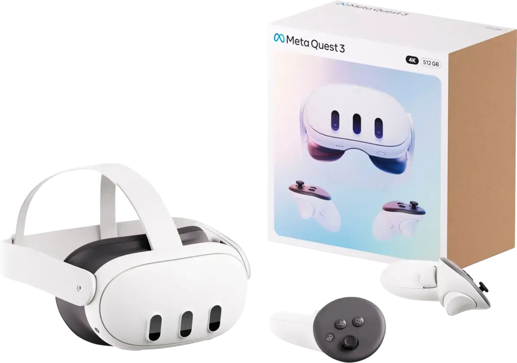 Meta Quest 3 Advanced All-in-One VR Headset with Batman: Arkham Shadow (512GB)