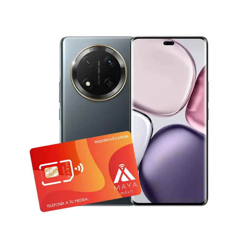 Honor X9C 8GB Ram 256GB, Negro + SIM Maya Móvil 2GB