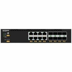 Conmutador Ethernet Netgear AV Line M4350 M4350-8X8F 8 Puertos Gestionable - 10 Gigabit Ethernet - 10GBase-X, 10GBase-T