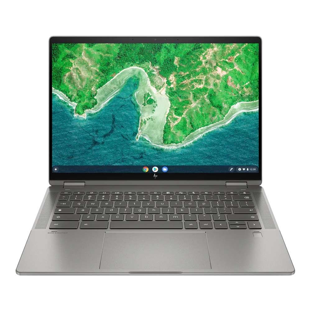 HP Chromebook x360 14c-cd0013dx - Laptop 2-en-1 Táctil 14" WUXGA IPS, Intel Core i3-1215U, 8GB RAM, 128GB SSD, ChromeOS, Mineral Gray
