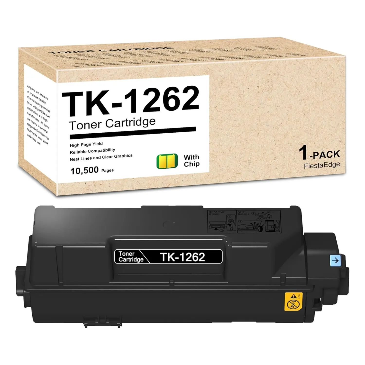 Tóner Original Kyocera TK-1262 Negro para ECOSYS MA2100cwfx PA2100cwx