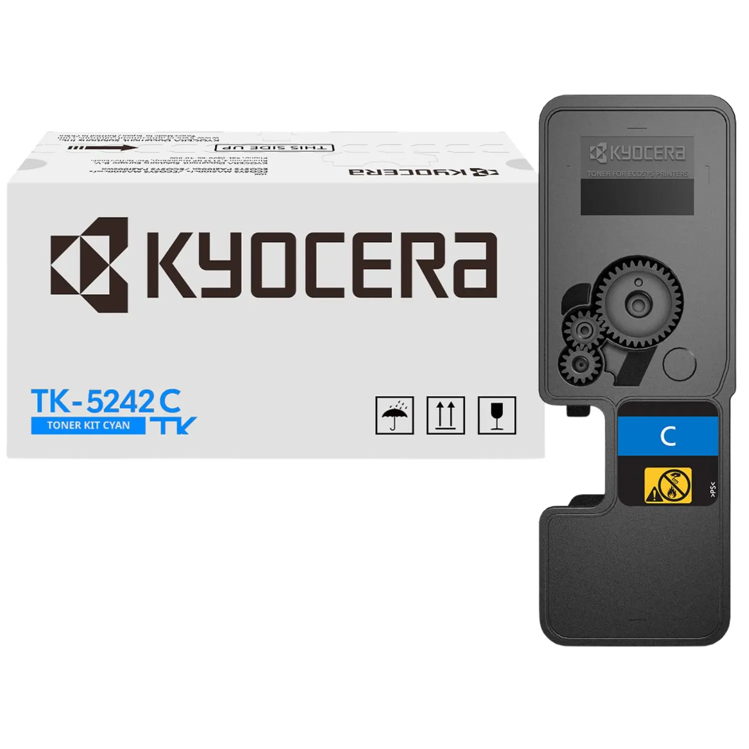 Tóner Original Kyocera TK-5242C Cian para ECOSYS P5026cdw M5526cdw
