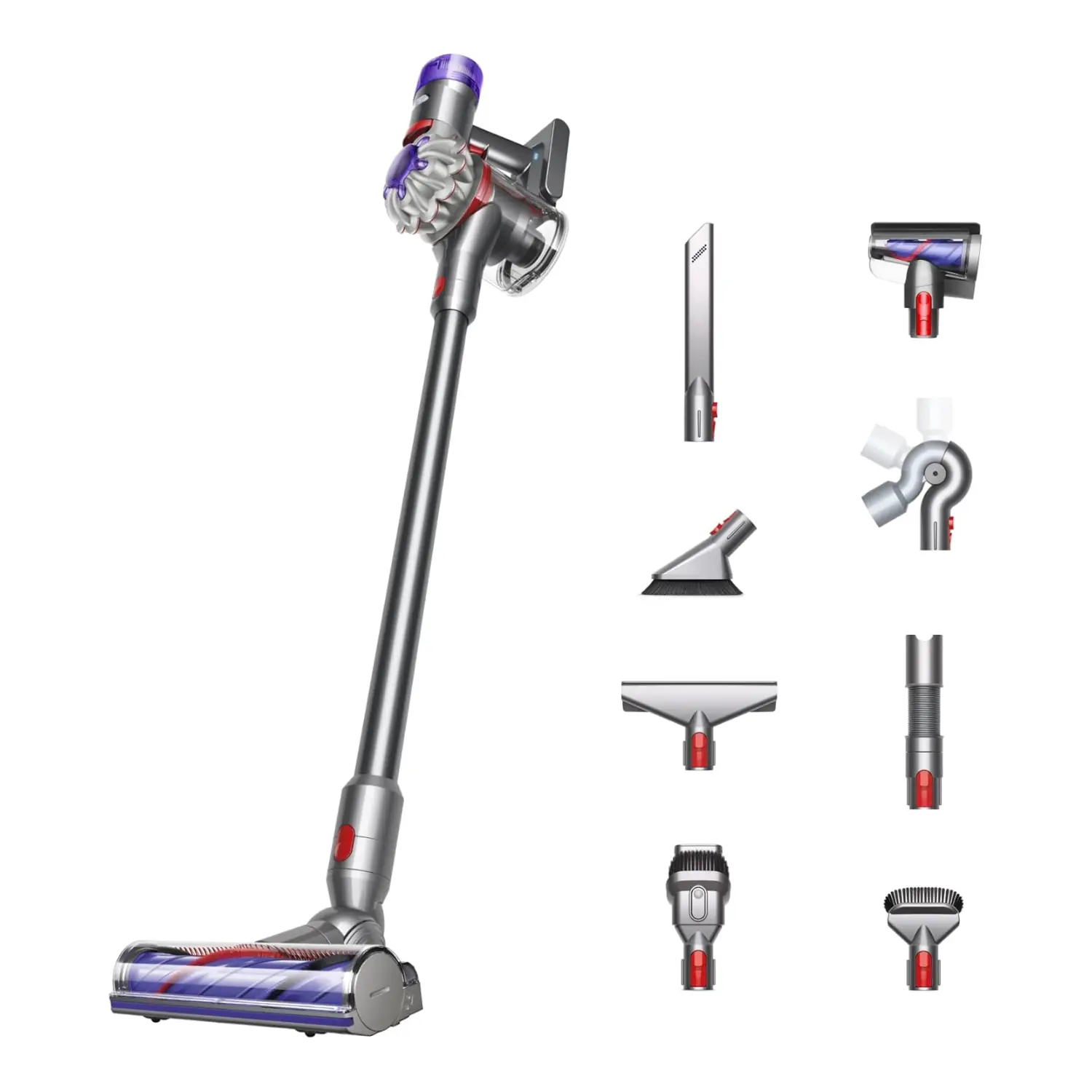 Dyson V8 Origin+ Aspiradora Inalámbrica Alta Succión 40 min Morado