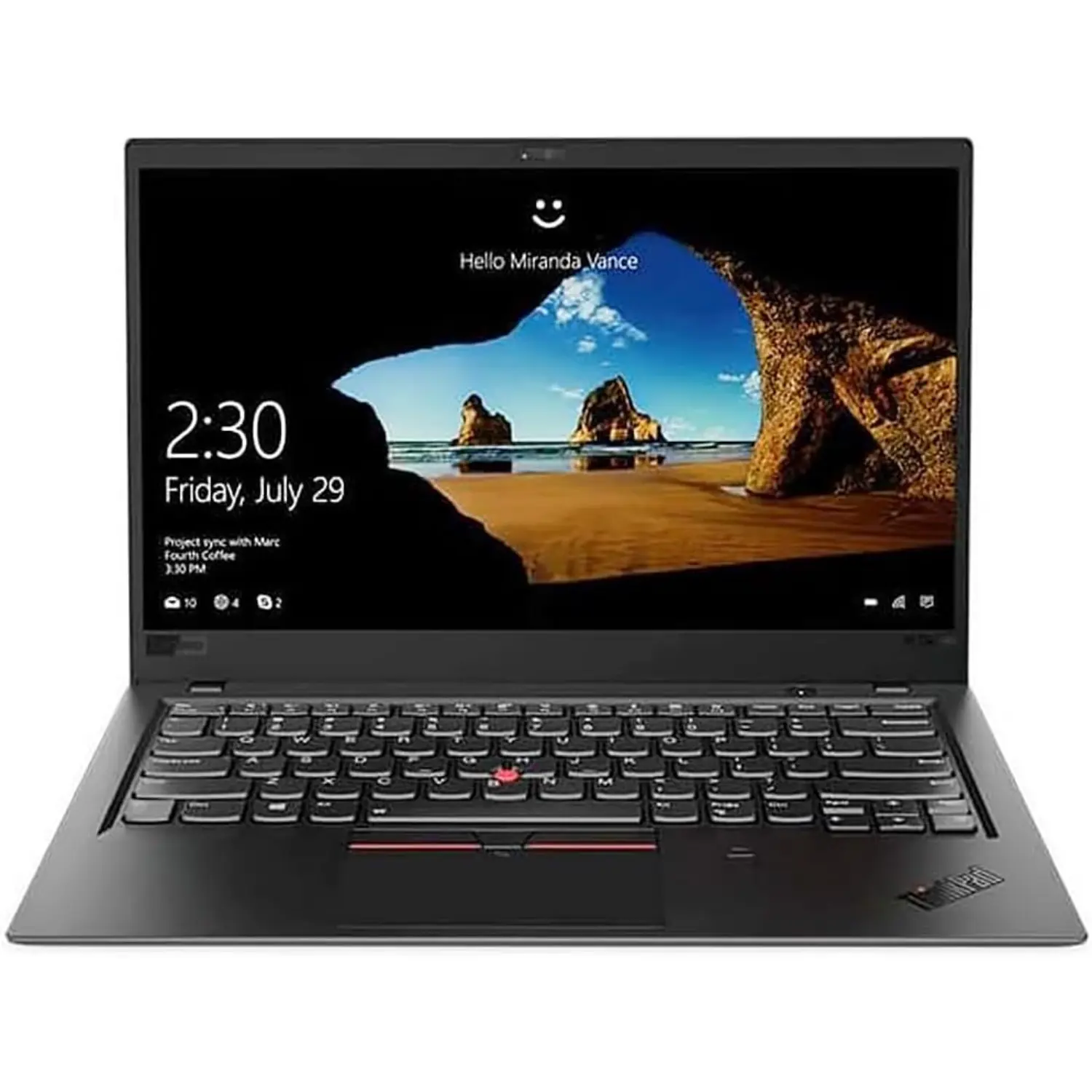 Lenovo ThinkPad X1 Carbon G6 Refurbished – i7-8650U, 16GB RAM, 256GB SSD, Pantalla 14" FHD Touch, Windows 11 Pro, Ultraliviana, Webcam
