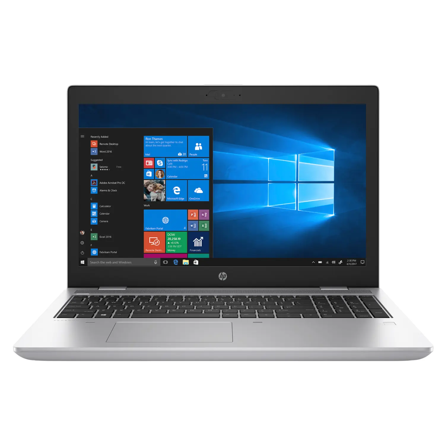 HP ProBook 650 G5 15.6" FHD - Intel Core i5-8265U, 8GB RAM, 256GB SSD, Fingerprint, Win 11 Pro - Silver (Grado A) Español/Ingles