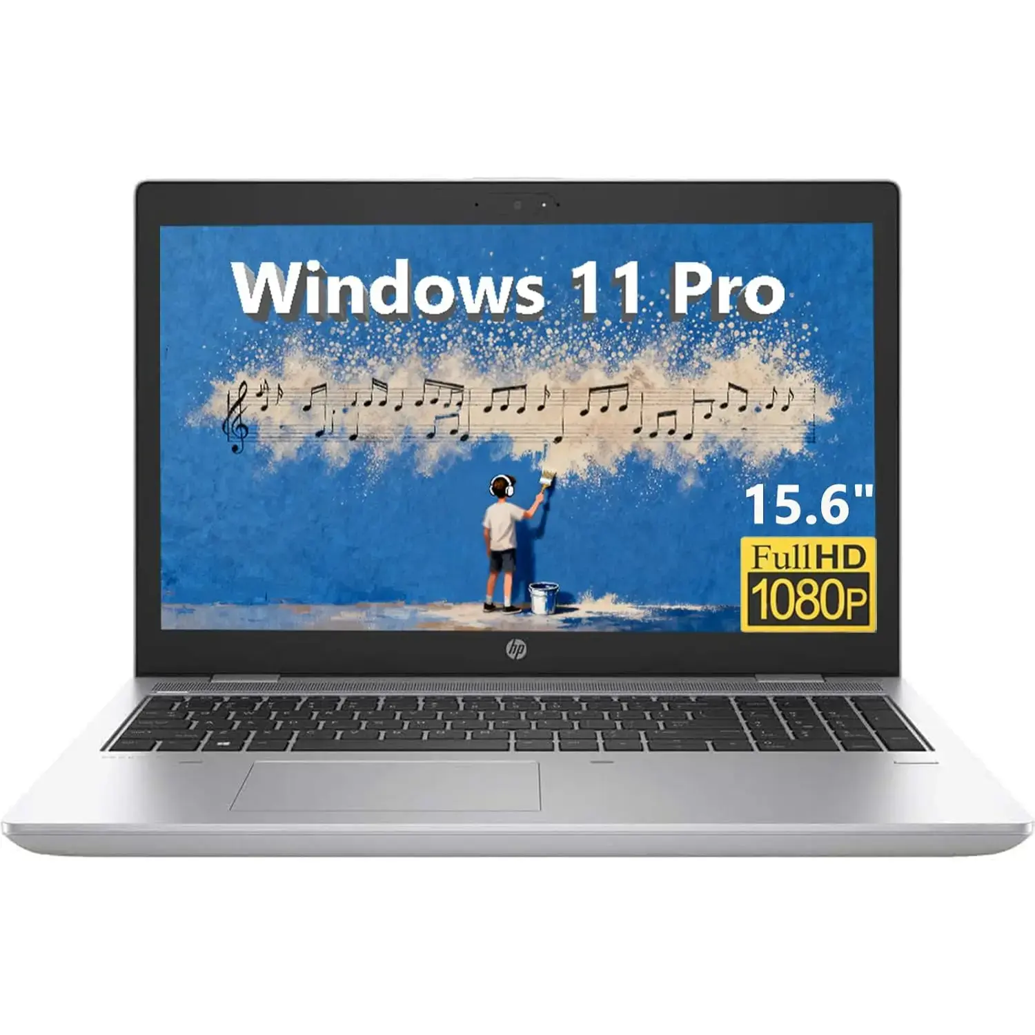 Reacondicionado-HP ProBook 650 G4 Laptop i5 8GB RAM 256GB SSD 15.6" FHD Windows 11 Pro