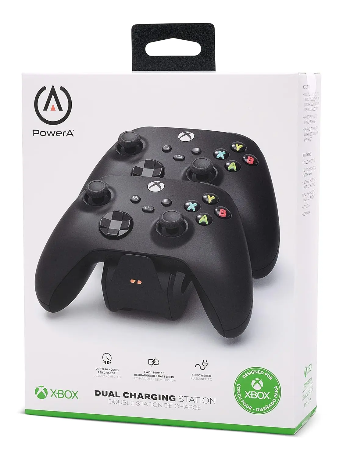 PowerA Dual Charging Station for Xbox Series X|S - Black