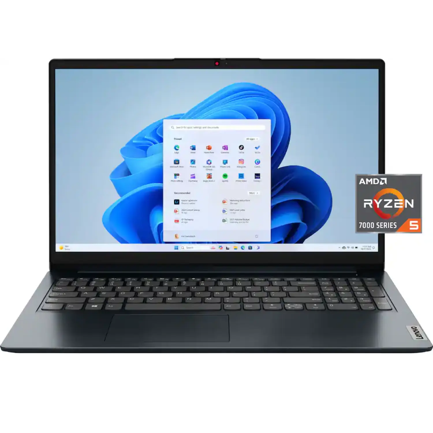 Lenovo 15AMN7 15.6" FHD Ryzen 5 8GB 256GB SSD Win11 Azul