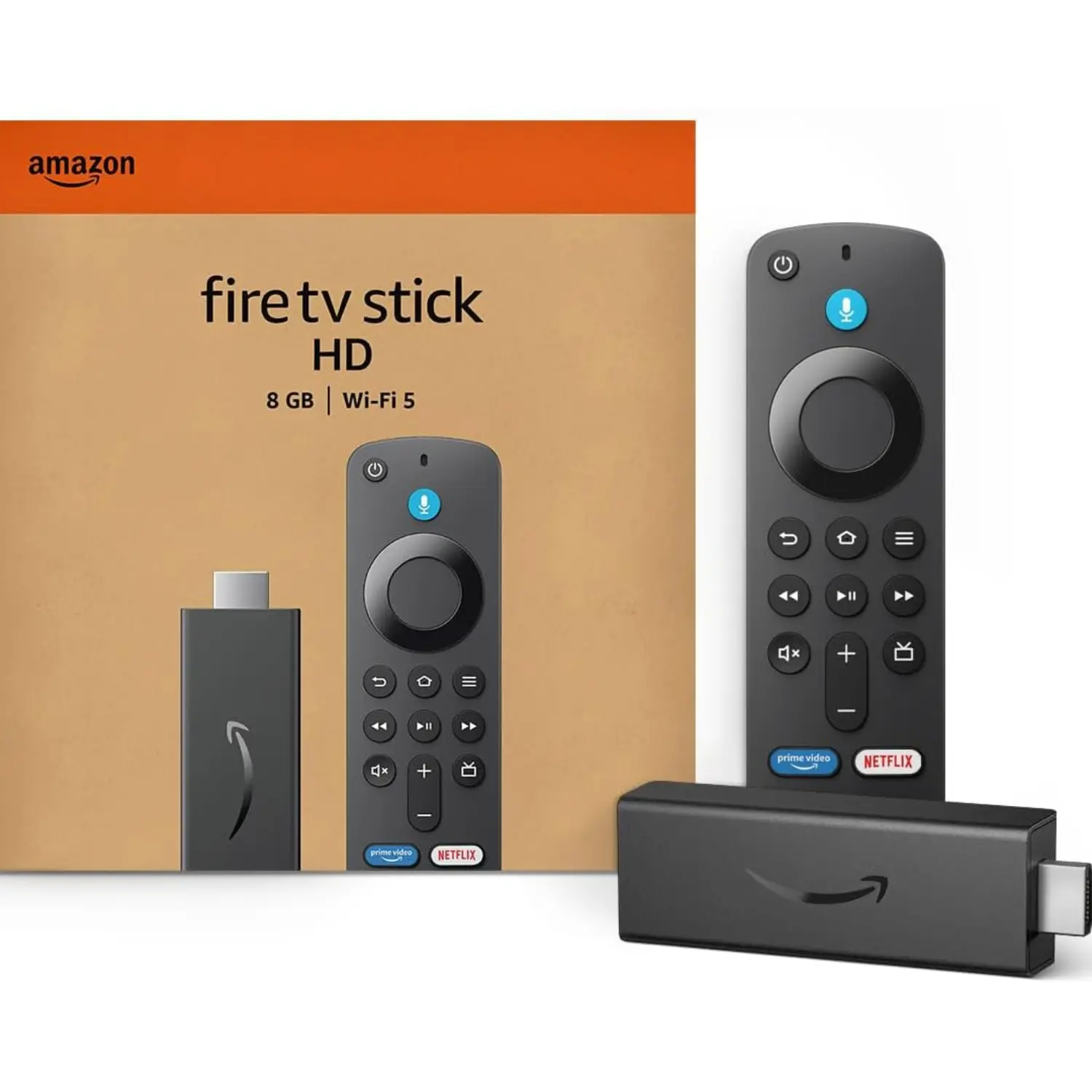 Amazon Fire TV Stick HD Streaming Alexa Control por Voz Negro