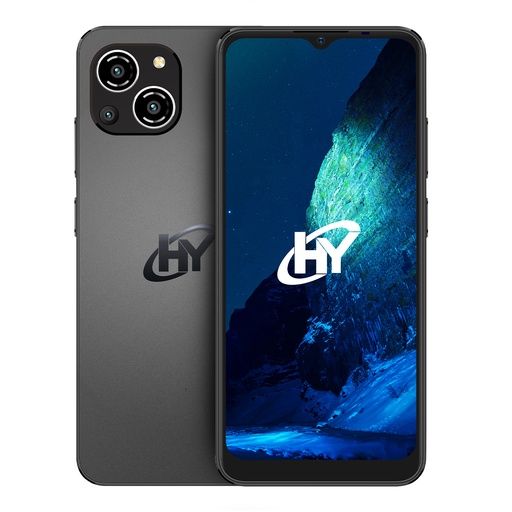 [HY65PA1401NABK/NEW] Celular HYLine Pro-X - 8GB - 256GB - 48MP/2MP - Android 13 - Negro