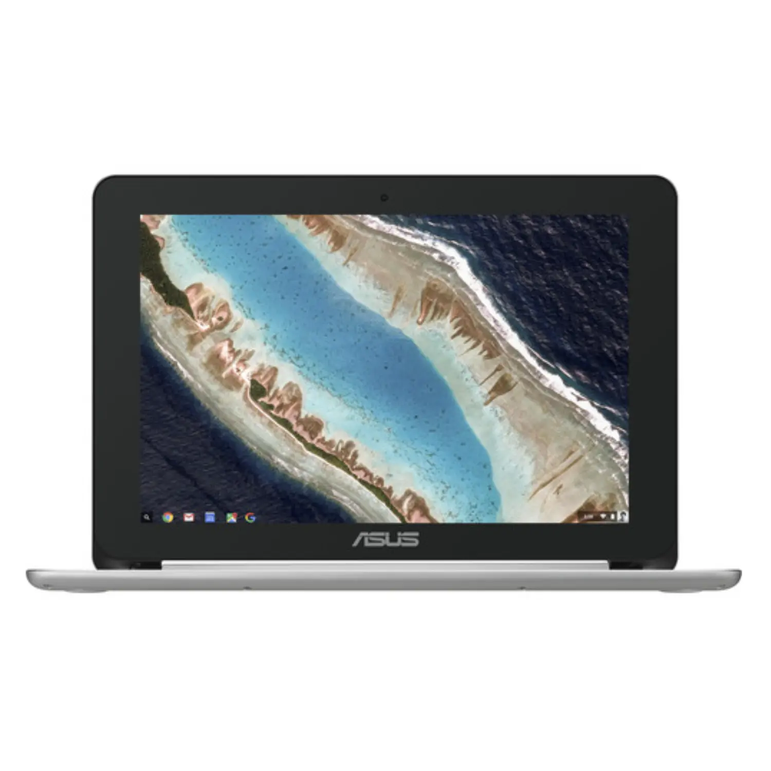 [C101PA-DB02/RFB] ASUS Chromebook Flip C101PA-DB02 - Laptop Convertible 10.1" HD Touch, ARM Cortex Hexa-Core, 4GB RAM, 16GB eMMC, ChromeOS, Silver