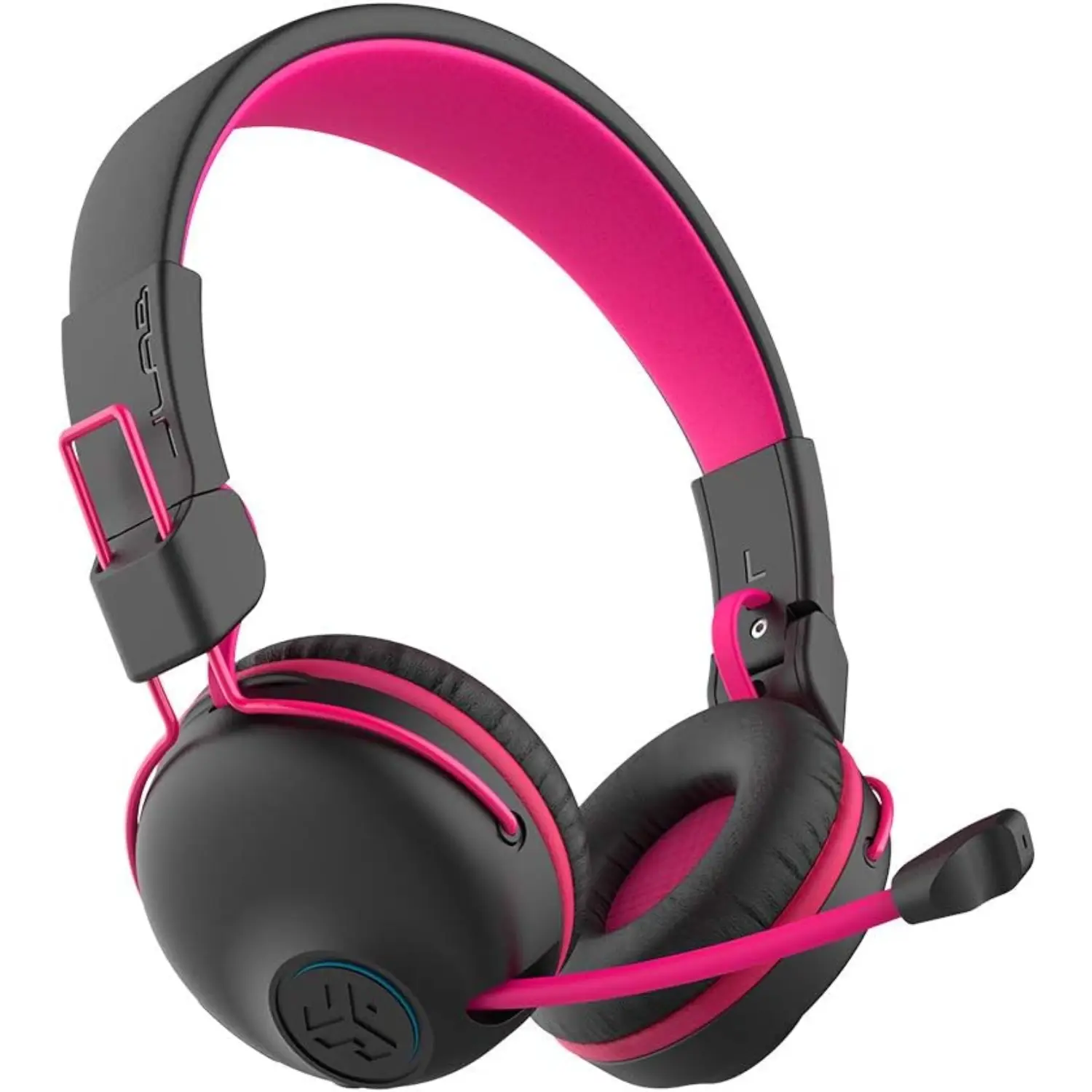 [IFCGHBJPLAYRBLKPNK4/NEW] JLab JBuddies Play Audífonos Gaming Inalámbricos Kids Bluetooth Rosa