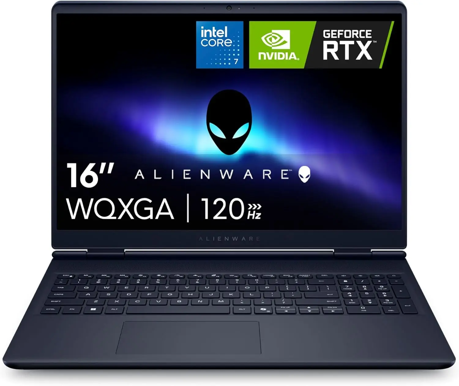 [LAC16250-7469BLU-PUS/NEW] Dell Alienware Aurora 16 AC16250 GAMING Core™ 7 240H 1TB SSD 16GB 16" (2560x1600) 120Hz WIN11 NVIDIA® RTX 5060 8192MB BLUE Backlit Keyboard 1-year on-site warranty