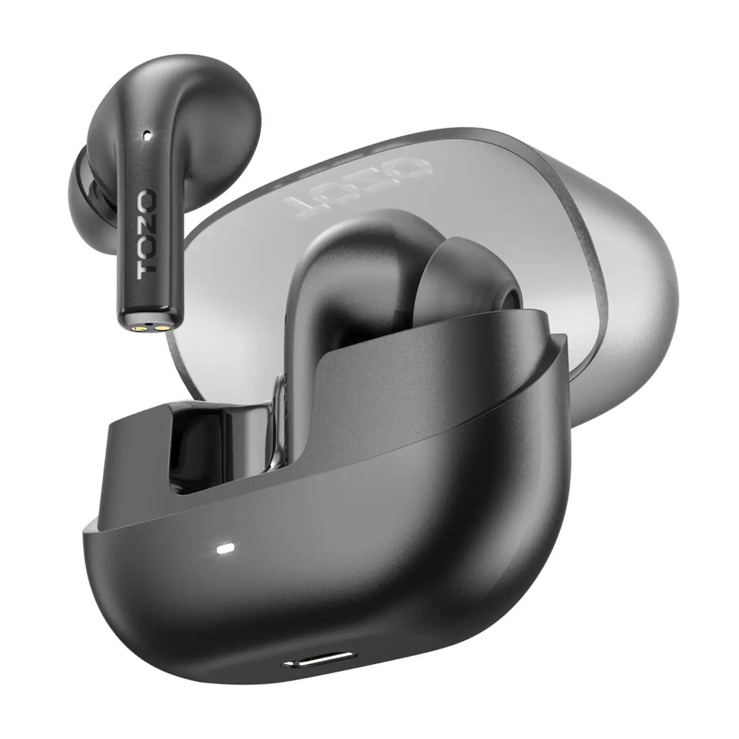 [TOZOAGNOVABLK/NEW] Tozo Agile Nova TWS lightweight earbuds With dual ear touch control (Black)