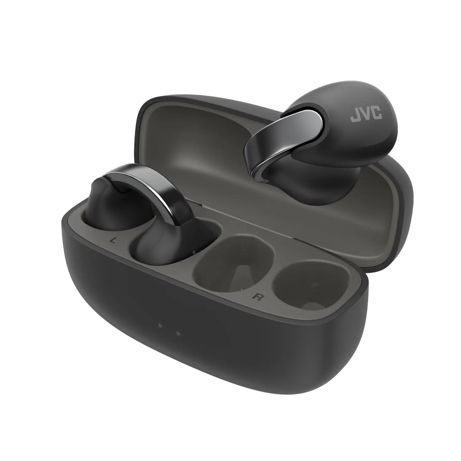 [HANP1TB/NEW] JVC Nearphone Wireless Open-Earcuff Earbuds (Black)