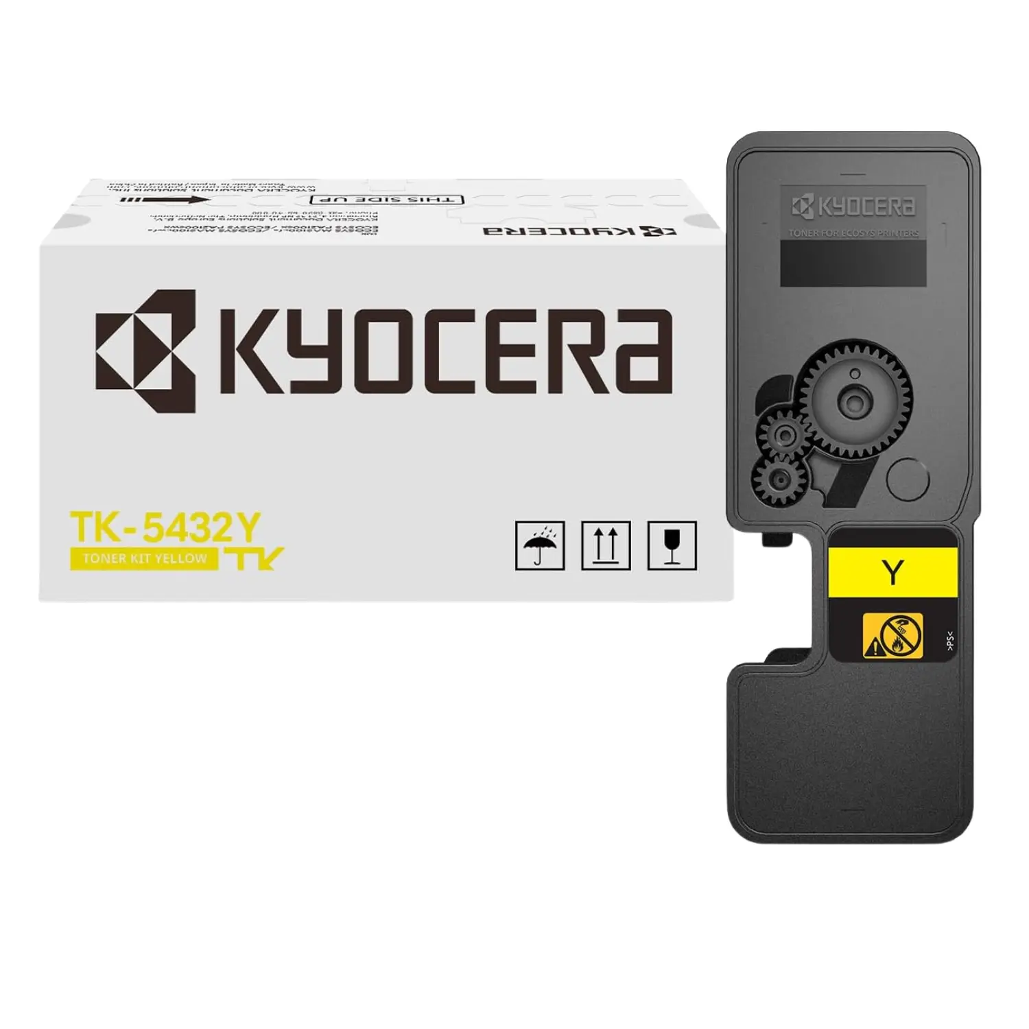 [TK-5432Y/NEW] Tóner Kyocera TK-5432Y Amarillo Original 1,250 Páginas para ECOSYS MA2100cfx y PA2100cx
