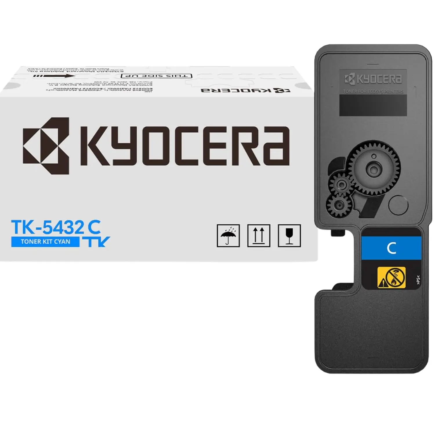 [TK-5432C/NEW] Tóner Original Kyocera TK-5432C Cian para ECOSYS Alta Calidad de Impresión