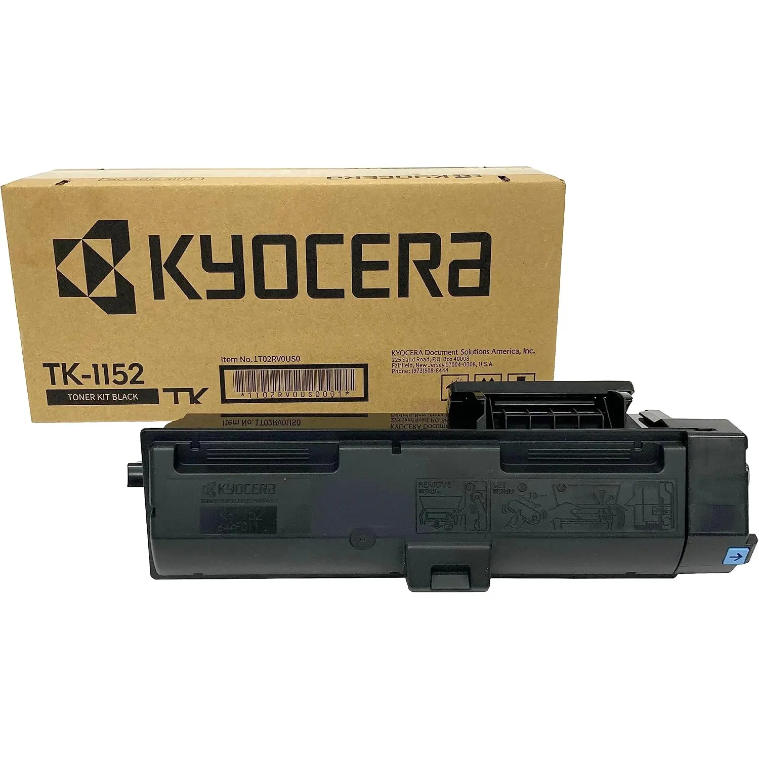 [TK-1152/NEW] Tóner Original Kyocera TK-1152 Negro para ECOSYS P2235dw M2135dn M2635dw M2735dw