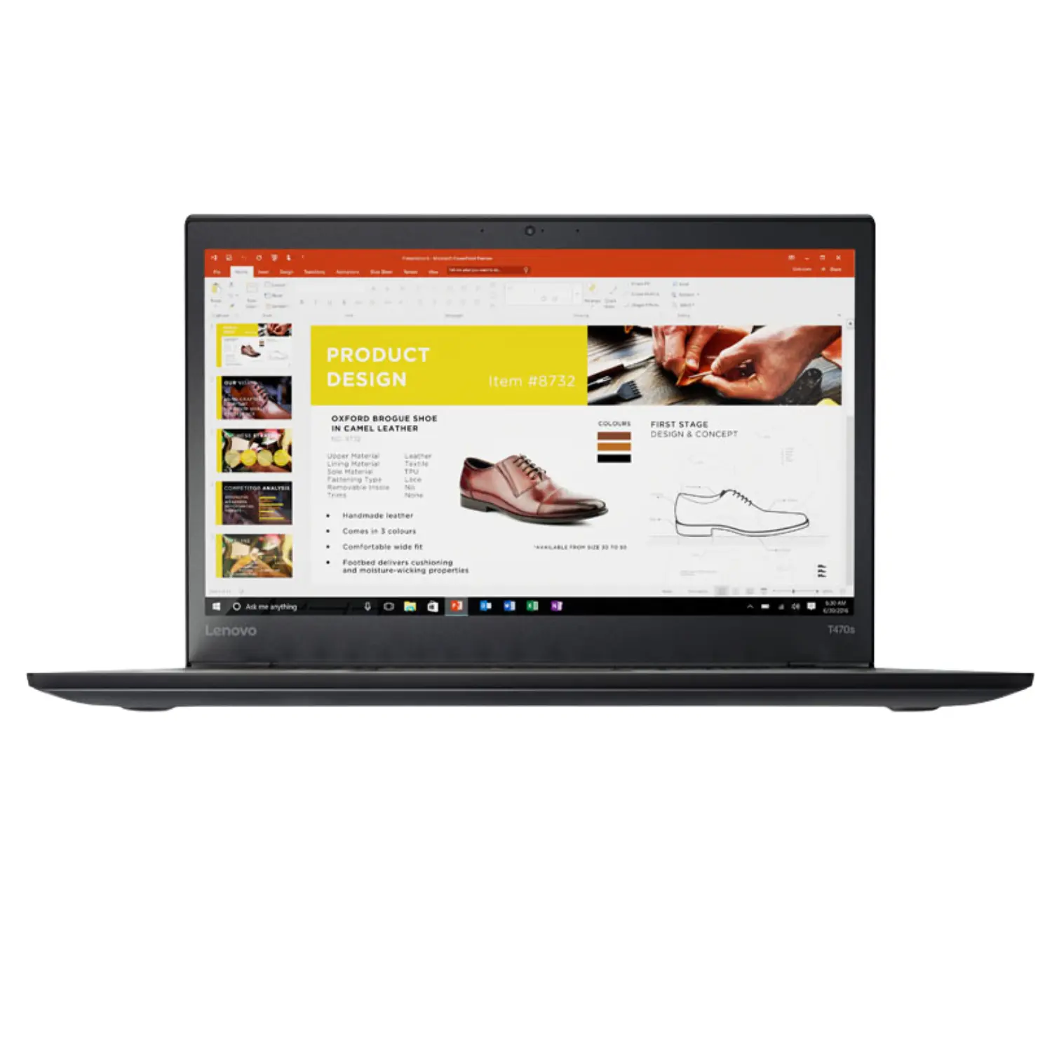 [T470S-I57-8-256-ES/RFB] Lenovo ThinkPad T470s Intel Core i5-7200U, 8GB RAM, 256GB SSD, Pantalla 14" Full HD, HDMI, Wi-Fi AC, Windows 11 Pro, Teclado Retroiluminado Inglés/Español (Grade A)